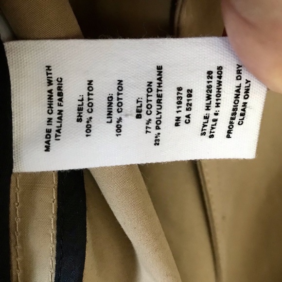 Helmut Lang Belted Trench Coat - Picture 10 of 10